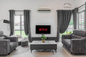 Semi-D Black & White Retreat with Free NetFlix WiFi